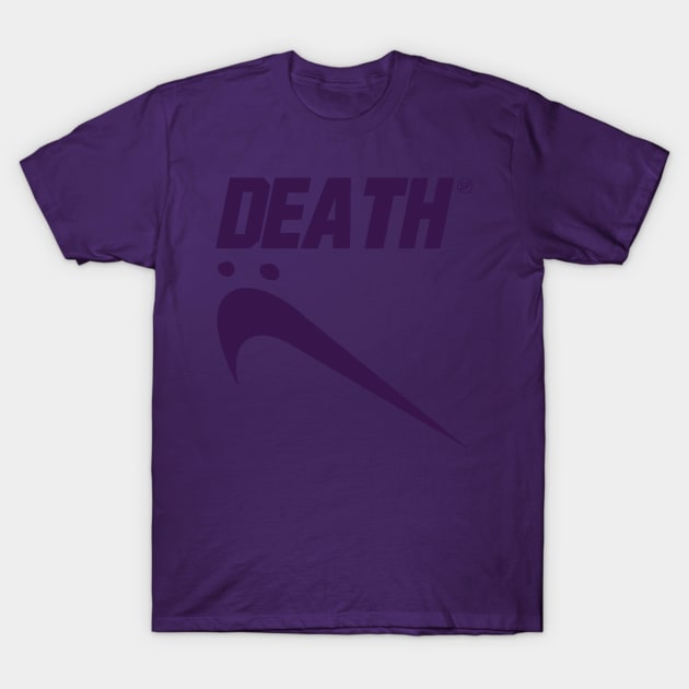 MEMENTO MORI - PURPLE REIGN T-Shirt by SlimPickins